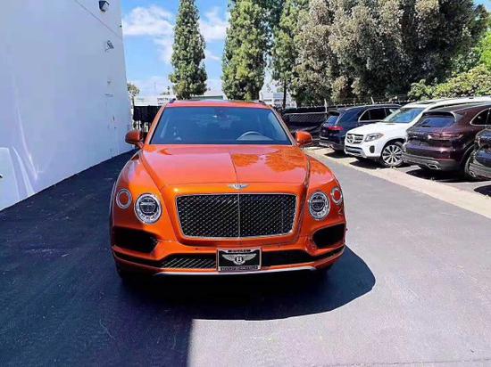 2020款欧规宾利添越4.0T现车到港价格