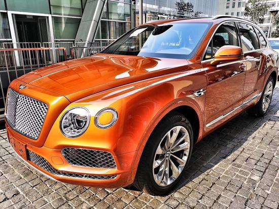 2019款宾利添越4.0T汽油版国五优惠出售