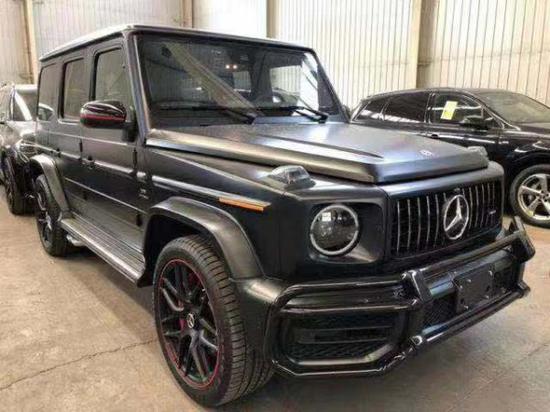 越野王者奔驰G63高端缔造AMG天津港报价