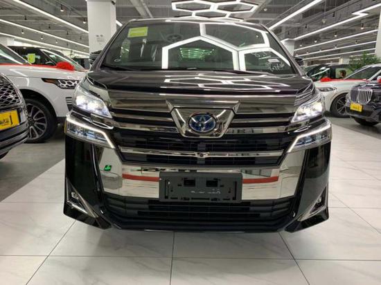 全新丰田威尔法天津港现车图片舒服度高