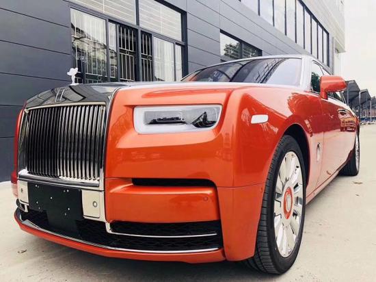 双拼时尚外观劳斯莱斯幻影土豪对的象征
