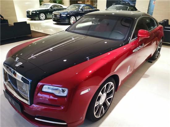 劳斯莱斯魅影红黑 史上最经典配色现车售
