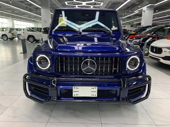 19款奔驰G63港口价格优惠 裸车秒提出售