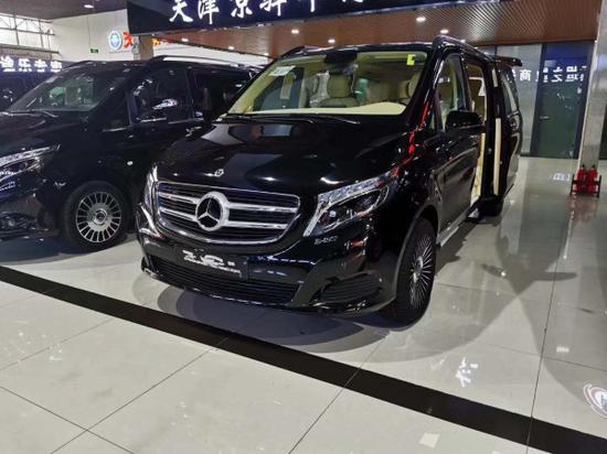 豪华商务奔驰V250改装现车全车最新图片