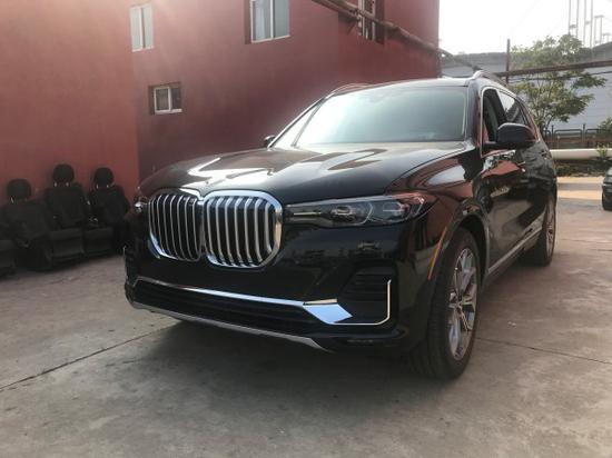 19款宝马X7平行进口天津港现车报价行情