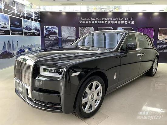 19款劳斯莱斯幻影加长落地价格港口提车