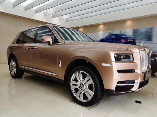 极尽奢华的劳斯莱斯库里南进口车优惠中