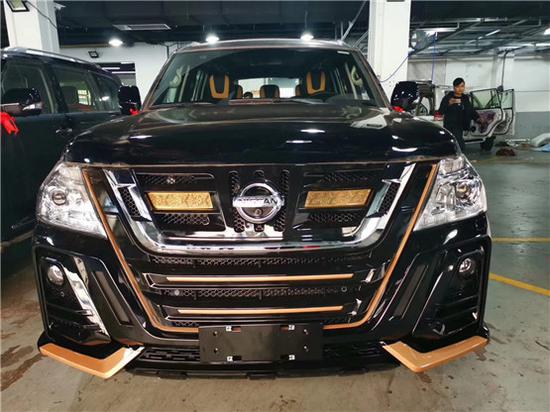 19款中东版尼桑途乐4.0 港口现车热销中