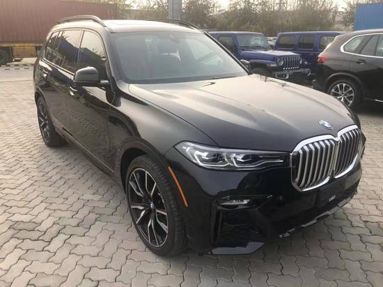 19款进口宝马X7优惠3万送装饰礼包抢购