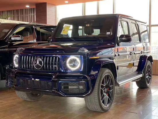 进口20款奔驰G63突破科技视觉效果盛宴