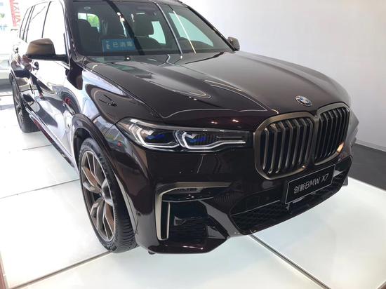2020款平行进口宝马X7配置丰富价格冰点