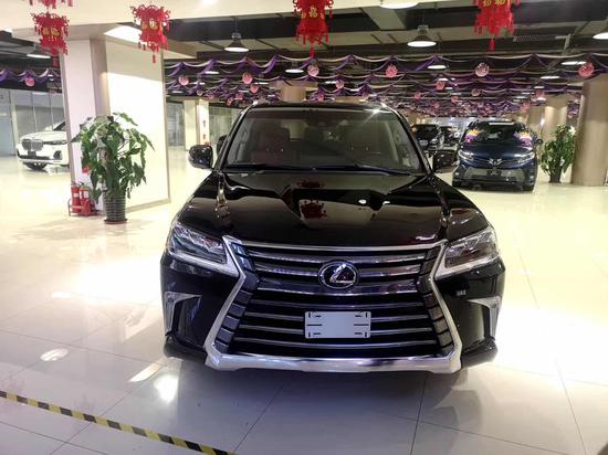 20款雷克萨斯LX570标准版加版天津价格