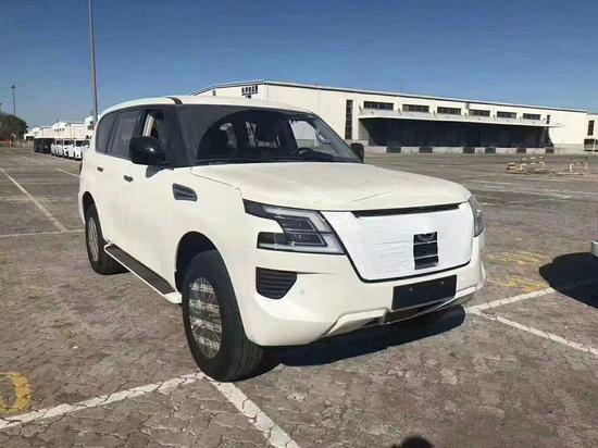 进口20款日产途乐Y62 风格豪华沙漠能手