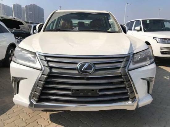 20款雷克萨斯LX570天津提车8座价格最低