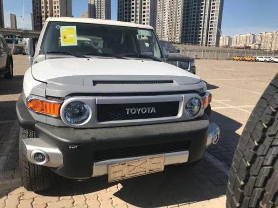 20款丰田酷路泽FJ顶配促销开启一路激情