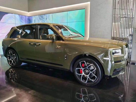 劳斯莱斯库里南现车颜色全全国最新价格