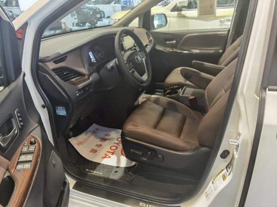 2020款丰田塞纳四驱LTD 配置介绍现价53