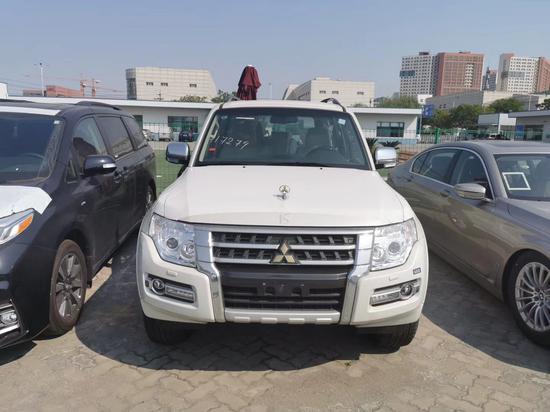 20款三菱帕杰罗V97实用派 港口裸利出售
