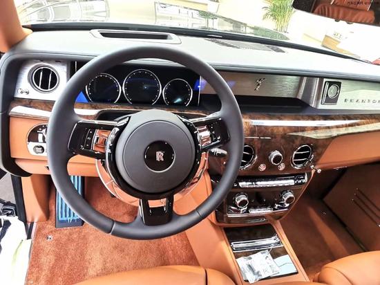 19款劳斯莱斯幻影内饰外观实拍优惠报价