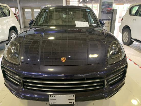 20款保时捷卡宴津港现车 港口现车落地价