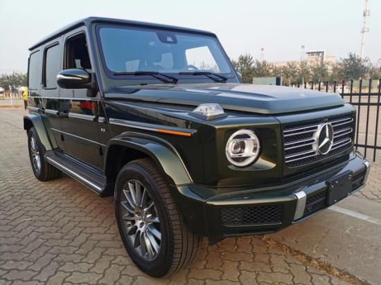 2020款奔驰G550橄榄绿/黑 硬朗的方盒子