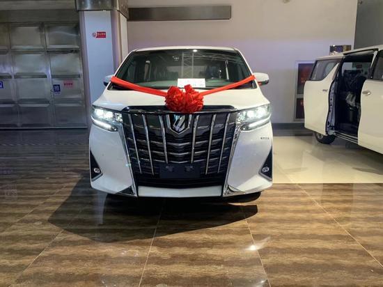 20款埃尔法最新价格展位现车优惠大促销