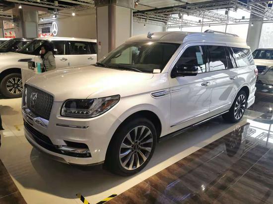 林肯领航员升级版林肯外交官四座商务车
