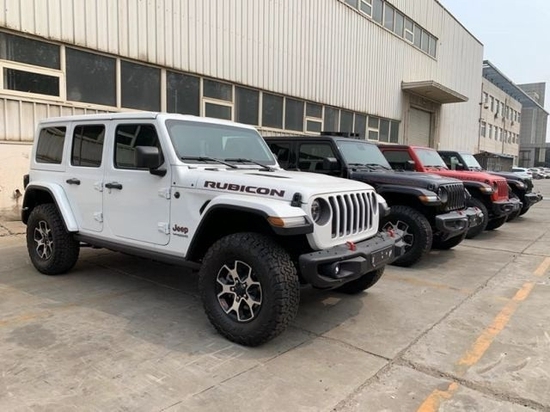 天津港保税区进口21款吉普牧马人报价