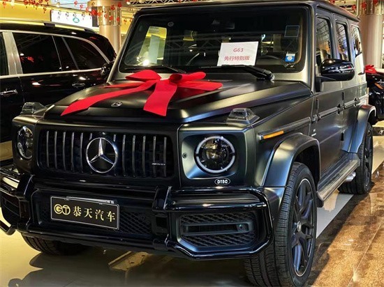 平行进口加版2021款奔驰G63磨砂黑大满配
