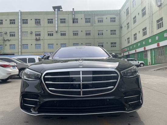 平行进口22款奔驰S500天津港优惠幅度大