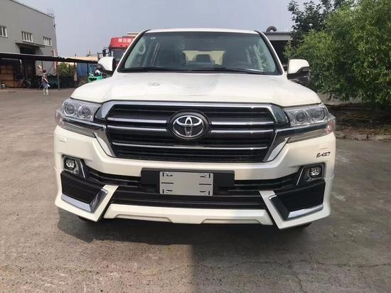 22款丰田酷路泽5700国六现车报价150万