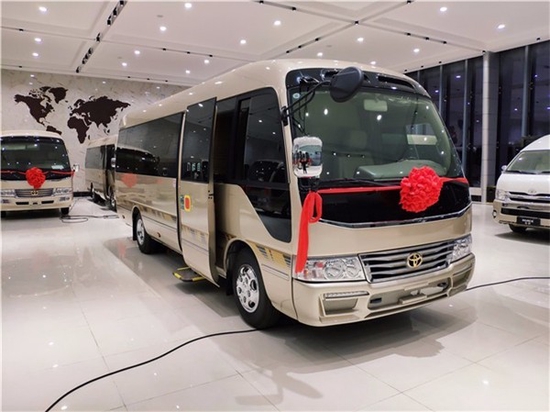 丰田考斯特12座价格 限量版现车优惠