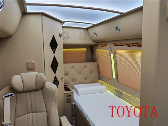 考斯特9座商务车价格 改装豪华版房车