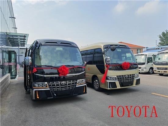 进口丰田考斯特12座最新参数价格