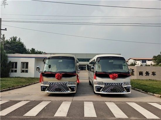 2022款丰田考斯特17座报价改装商务版