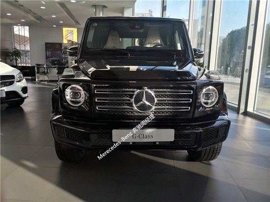 奔驰G500黑外红色菱形格稀有现车