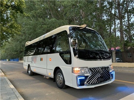 丰田考斯特10座价格新款高端商务车