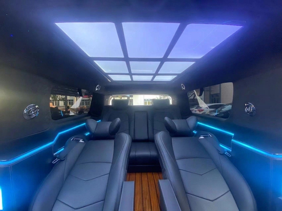 凯迪拉克凯雷德改装升级航空座椅及内饰