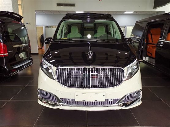 双色奔驰VS680商务车价格表定制升级