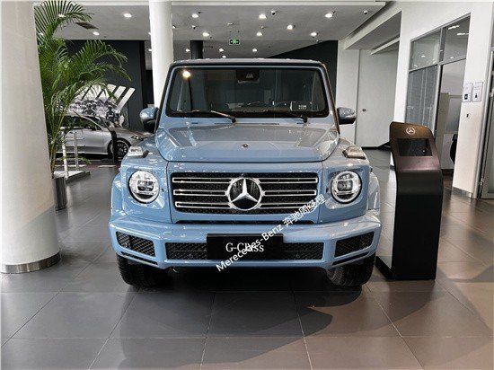 2022款奔驰G500瓷器蓝色北京店现车价格