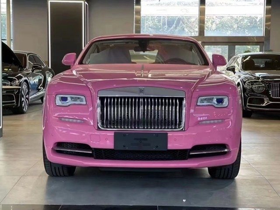 22款魅影6.6T标准芭比粉四座流星顶698万