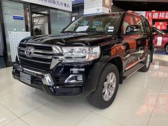 2023款丰田酷路泽4600跌破车商成本价格