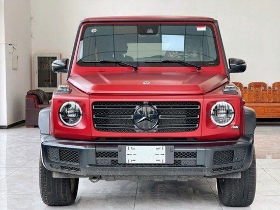 2022款磨砂红奔驰G500现车国六B钜惠中