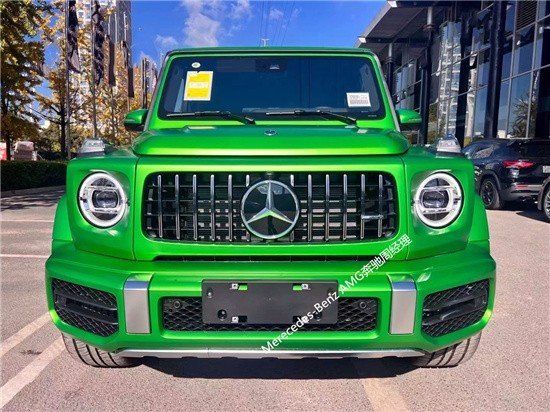 2023款G63哑光魔焰绿配色全国唯一现车