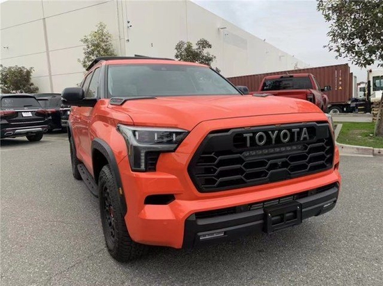 23款丰田红杉3.5T特殊烈日橙TRD报价
