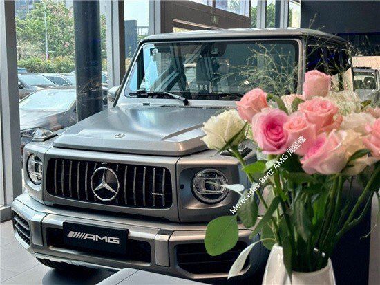 2023款奔驰AMG G63哑光铂金灰更时尚