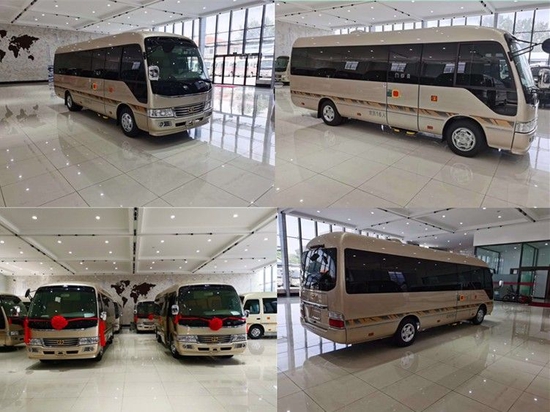 丰田考斯特12座商务车V6发动机4.0价格