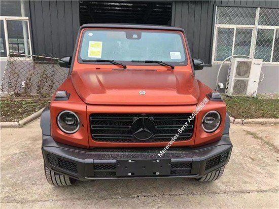 2023款奔驰G500顶配 三把锁无惧豁泥巴