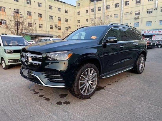 23款奔驰GLS450祖母绿特殊配色优惠出售