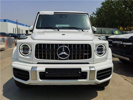 23款奔驰G63韩版天津港白色最低价格